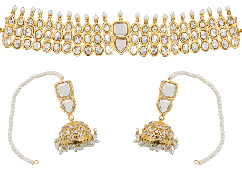 Dipti Choker Set - The Pink Bazaar