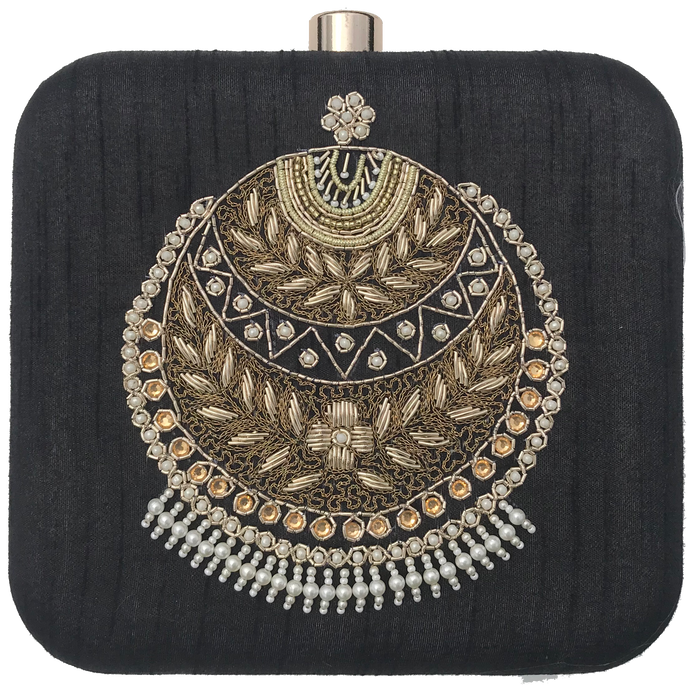 Motif Clutch - The Pink Bazaar