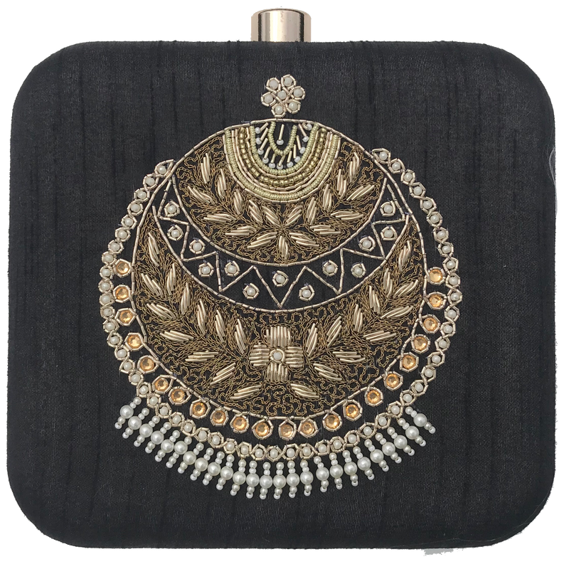 Motif Clutch - The Pink Bazaar