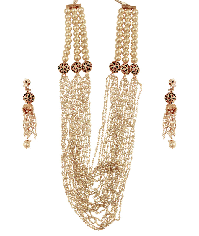 Boondi Necklace Set - The Pink Bazaar