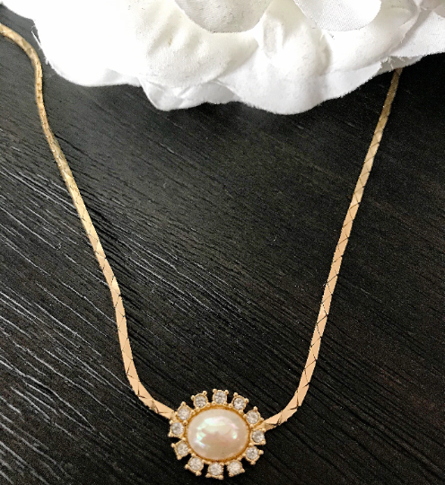 Dior Pearl Choker Necklace  Vintage  Jennifer Gibson Jewellery