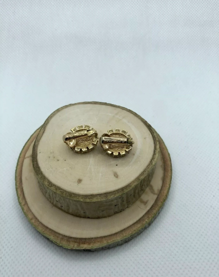 Vintage Christian Dior Clip-On Pearl Earrings