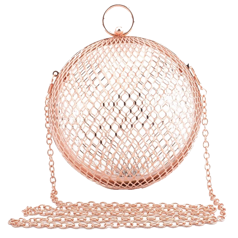 Rose Globe Handbag - The Pink Bazaar