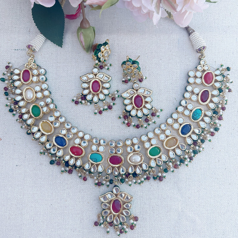 Jaya Necklace Set - The Pink Bazaar