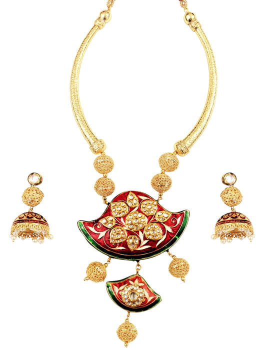 Jashan Necklace Set - The Pink Bazaar