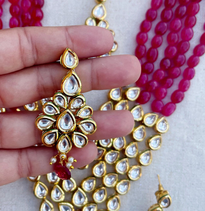 Amisha Necklace Set - The Pink Bazaar